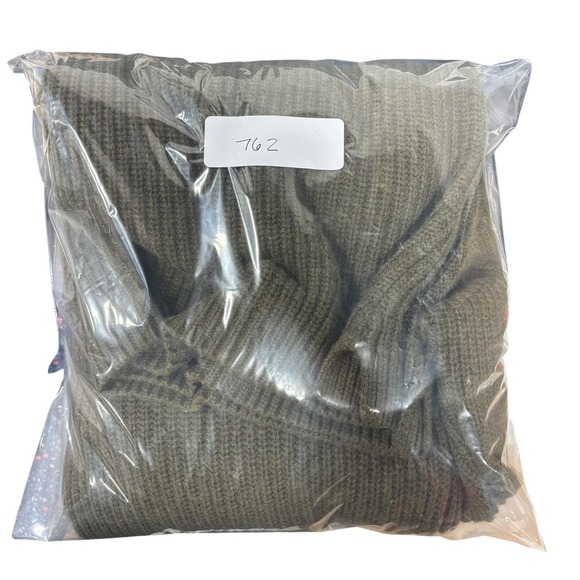 TOAD & CO Womens Whidbey Hooded Sweater Dress Fir Green Knit Pullover Size M - Picture 7 of 7